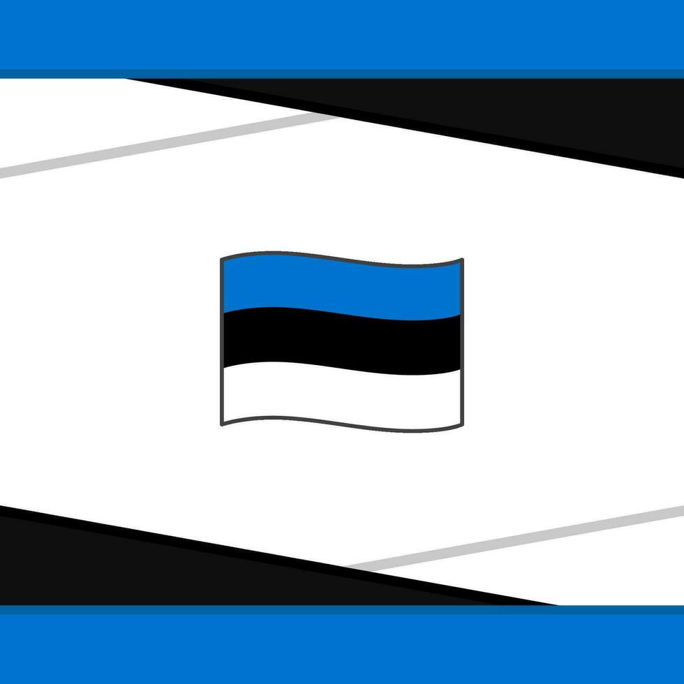 Estonia bandera resumen antecedentes diseño modelo. Estonia independencia día bandera social medios de comunicación correo. Estonia vector