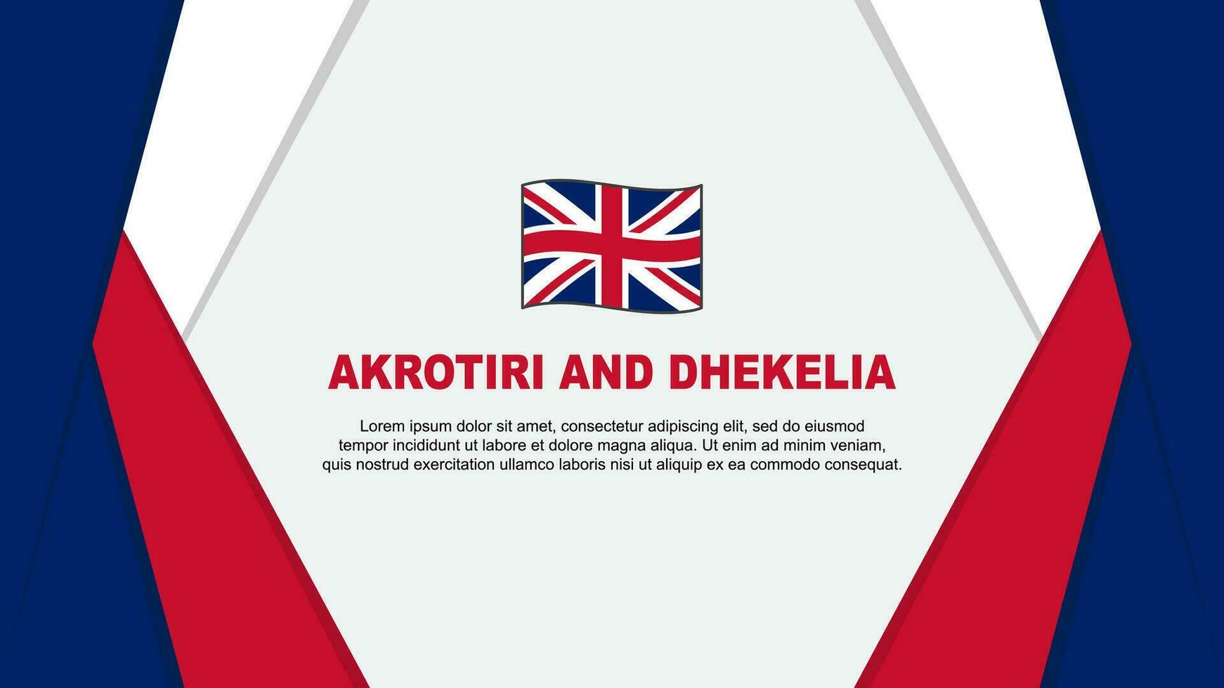 acrotiri y dhekelia bandera resumen antecedentes diseño modelo. acrotiri y dhekelia independencia día bandera dibujos animados vector ilustración. acrotiri y dhekelia antecedentes