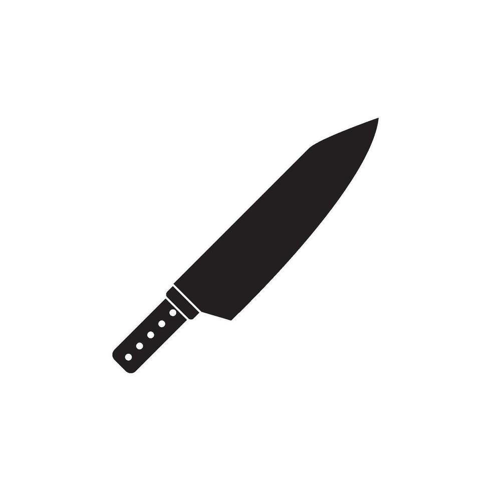 knife icon vector