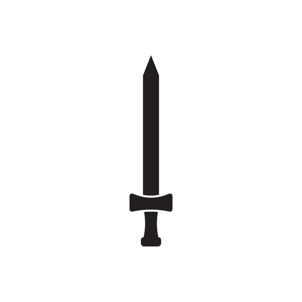 sword icon vector