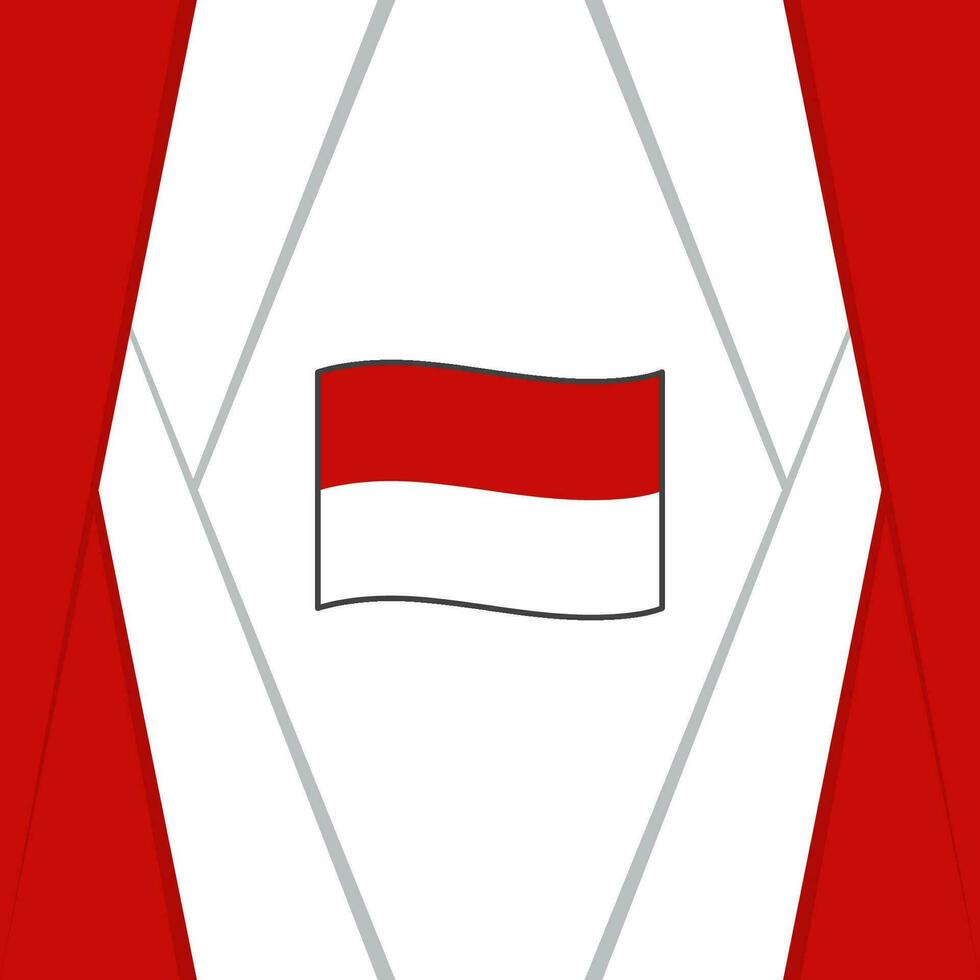 Indonesia bandera resumen antecedentes diseño modelo. Indonesia independencia día bandera social medios de comunicación correo. Indonesia bandera vector