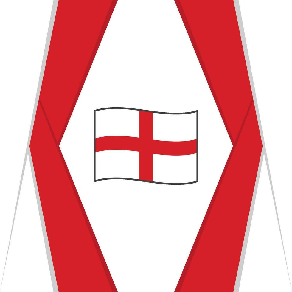 England Flag Abstract Background Design Template. England Independence Day Banner Social Media Post. England Design vector