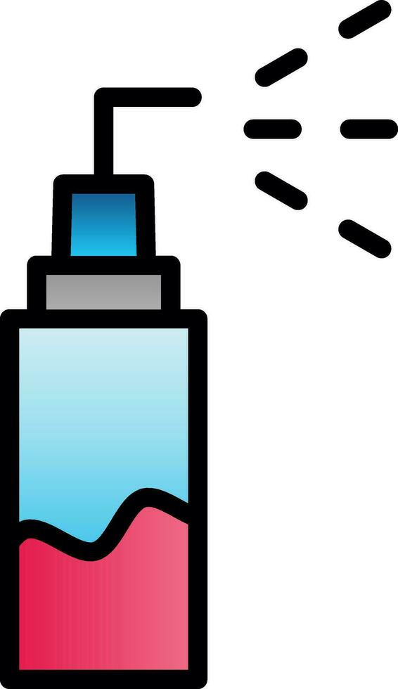 Perfume Atomizer Vector Icon Design