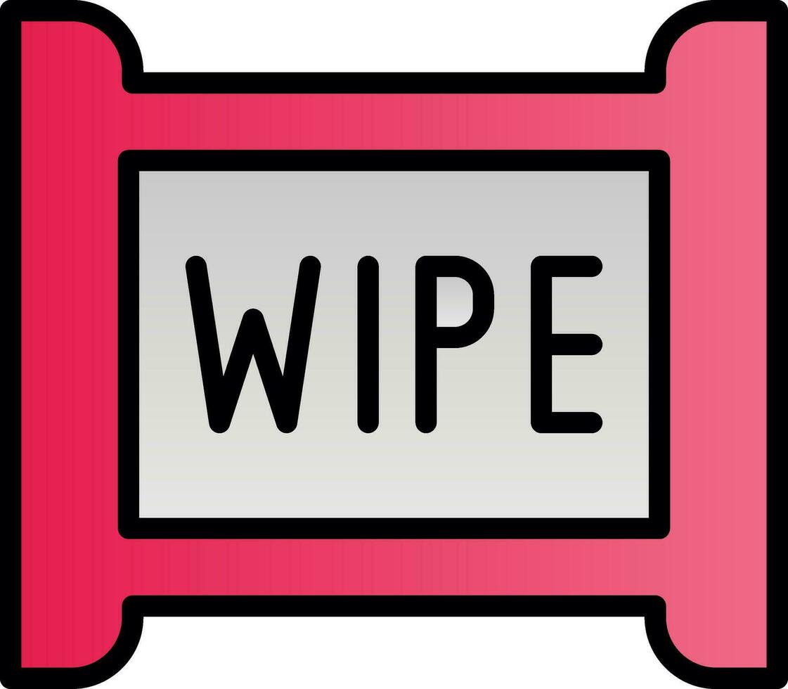 Makeup Wipes Vector Icon Design