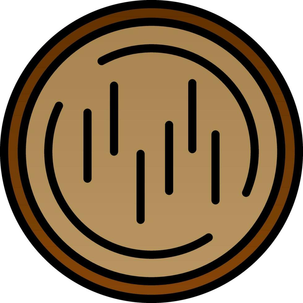 Log Vector Icon Design