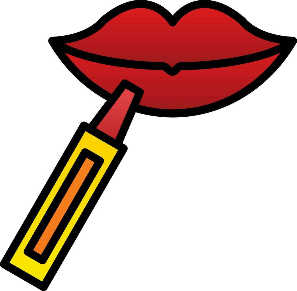 Lip Butter Vector Icon Design