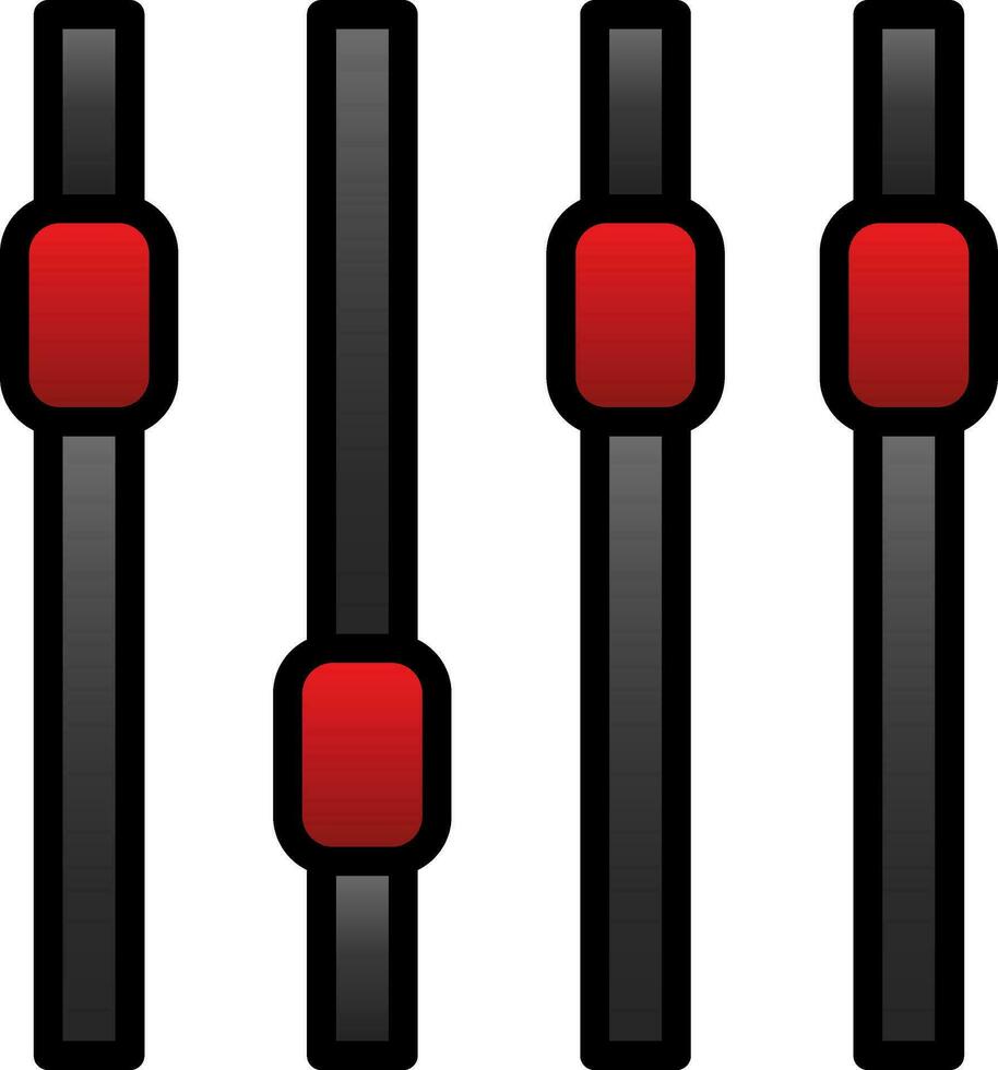 Audio control Vector Icon Design