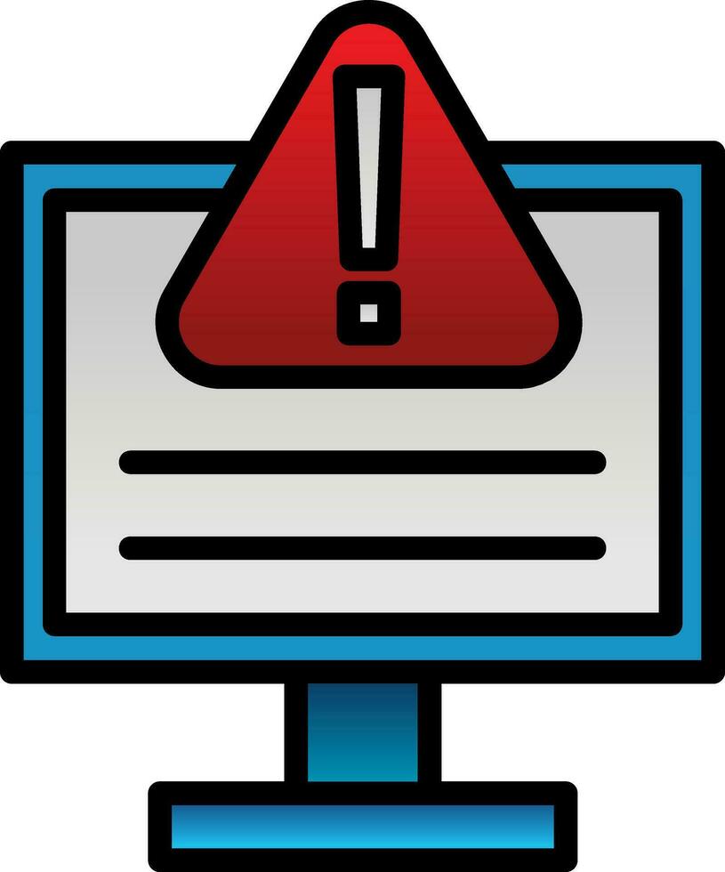 Error Vector Icon Design
