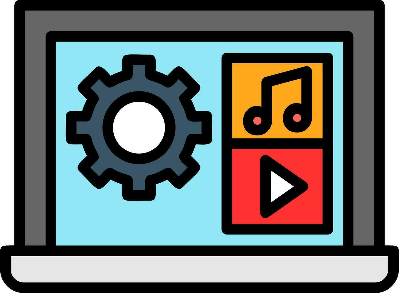 Gear Vector Icon Design