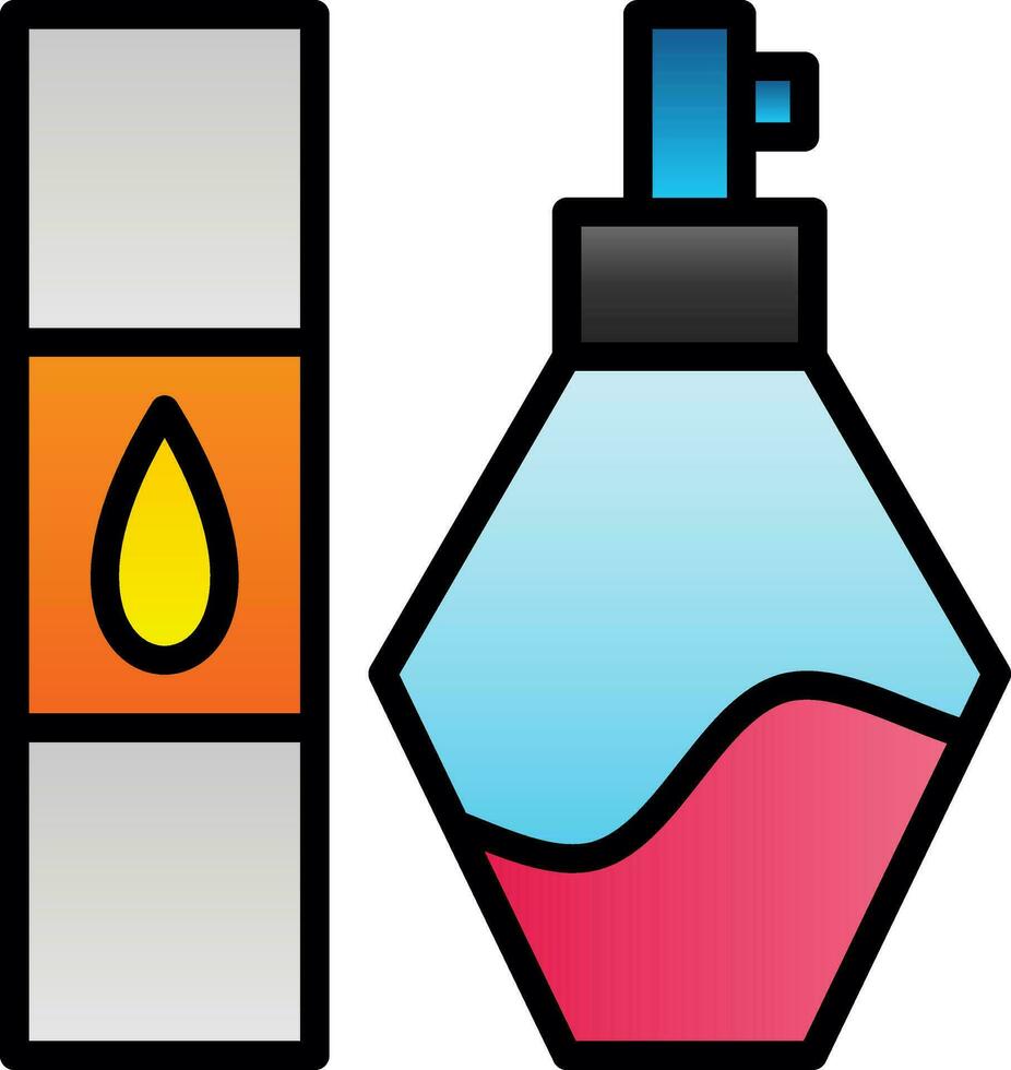 Setting Spray Vector Icon Design