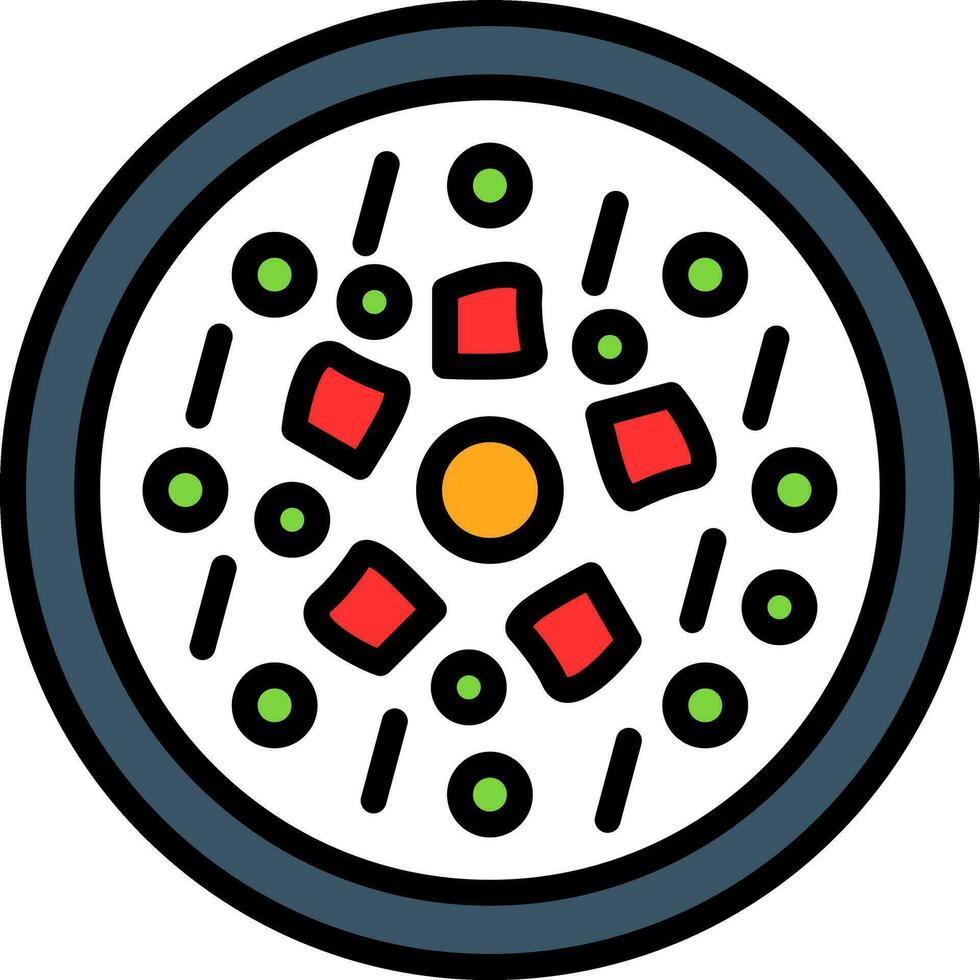 Caesar Pizza Vector Icon Design