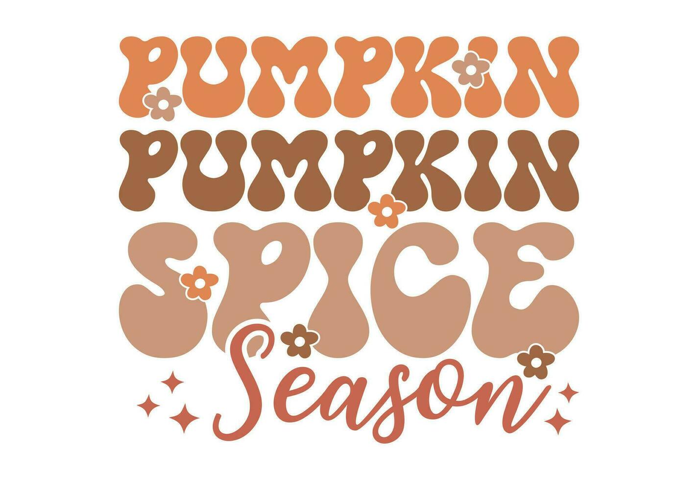 Retro fall Quote, Autumn Quote, Fall Vibes, Thankful, Pumpkin, Thanksgiving vector