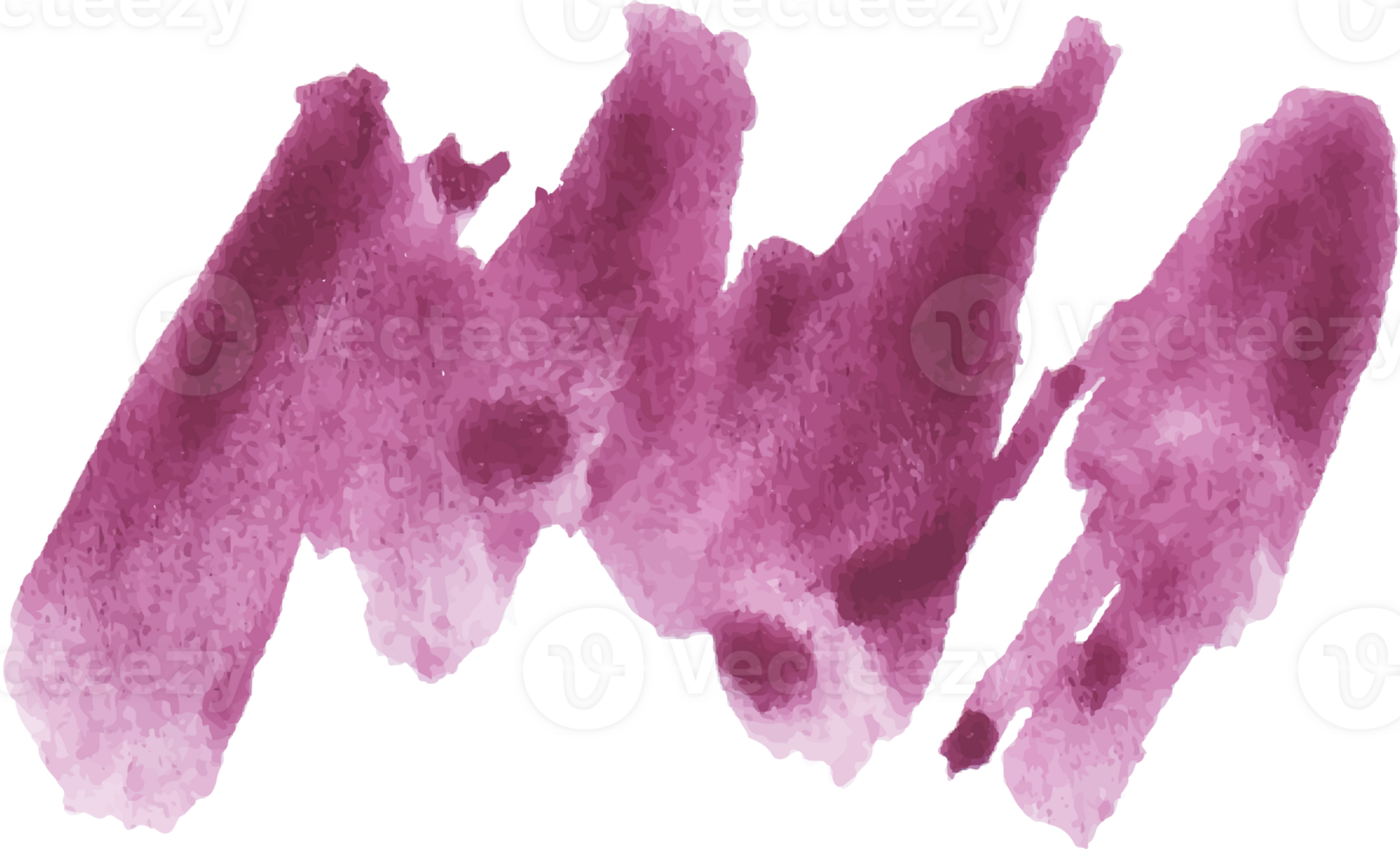abstract purple watercolor paint element png