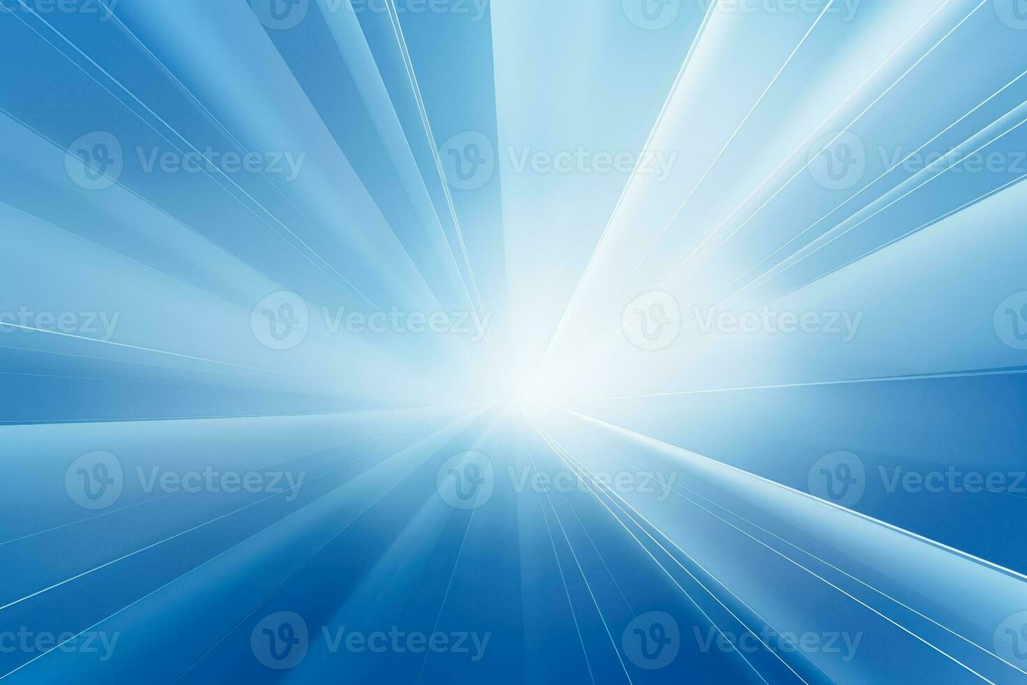 Beautiful rays illuminate universal abstract gray blue background for presentations photo