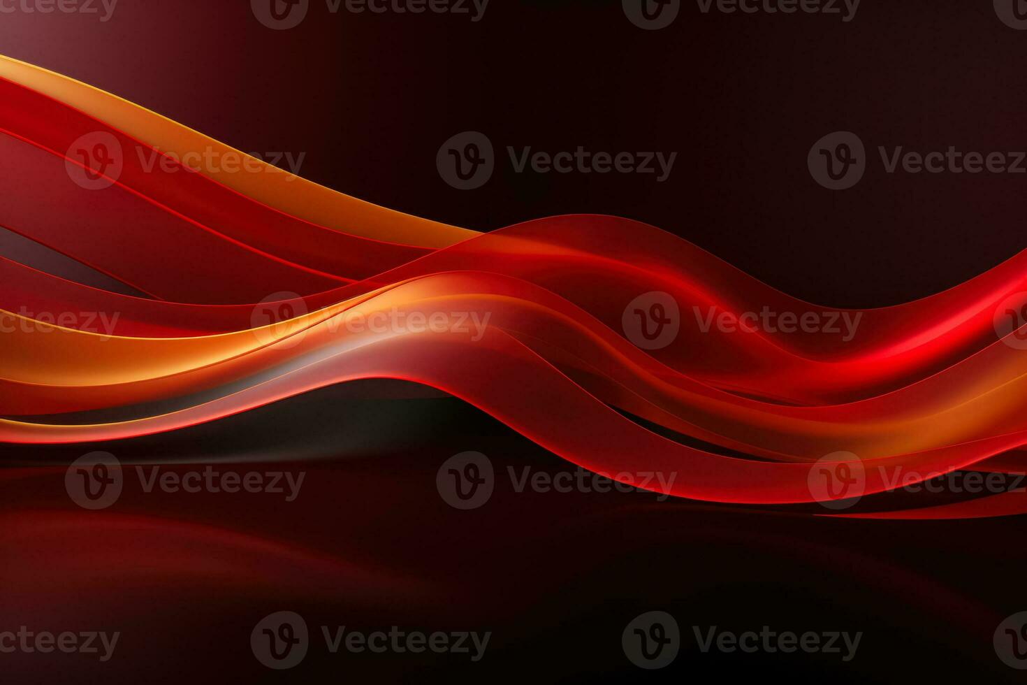 Red and gold lines form an award background design photo