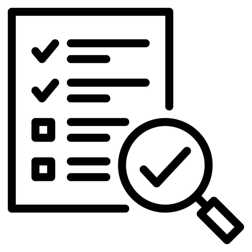 Regulatory Reporting Icon Audit and Compliance vector