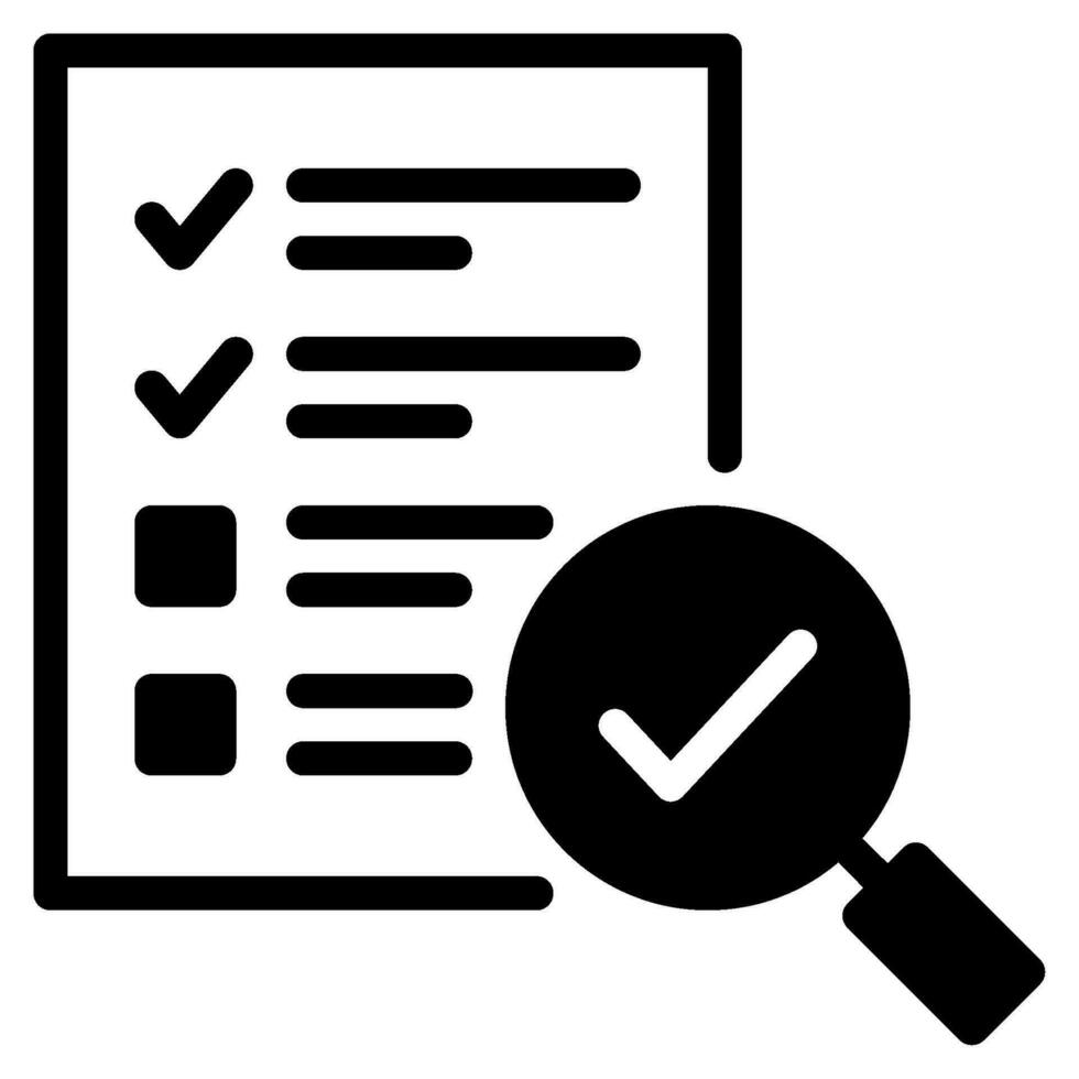 Regulatory Reporting Icon Audit and Compliance vector