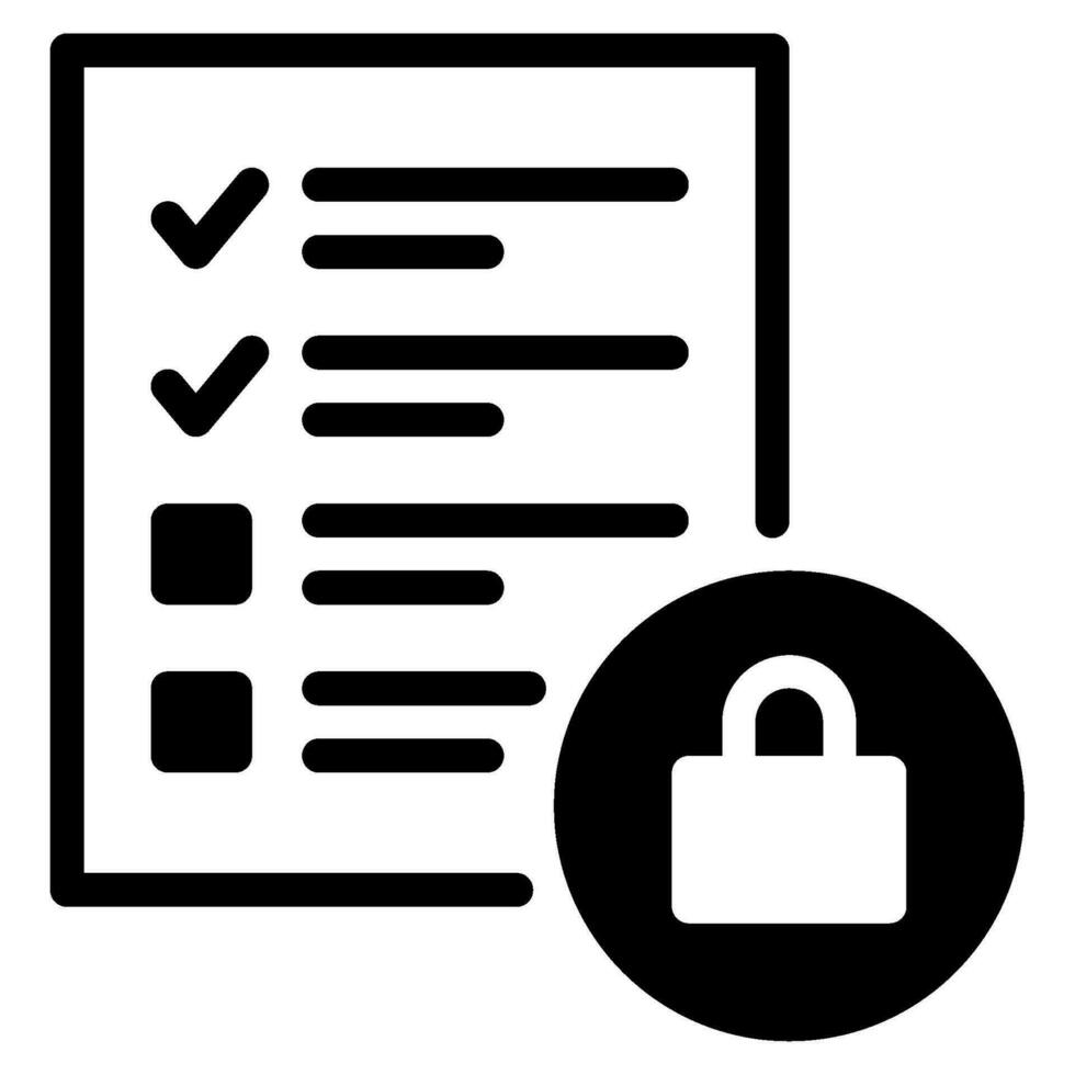 Data Privacy Compliance Icon Audit and Compliance vector