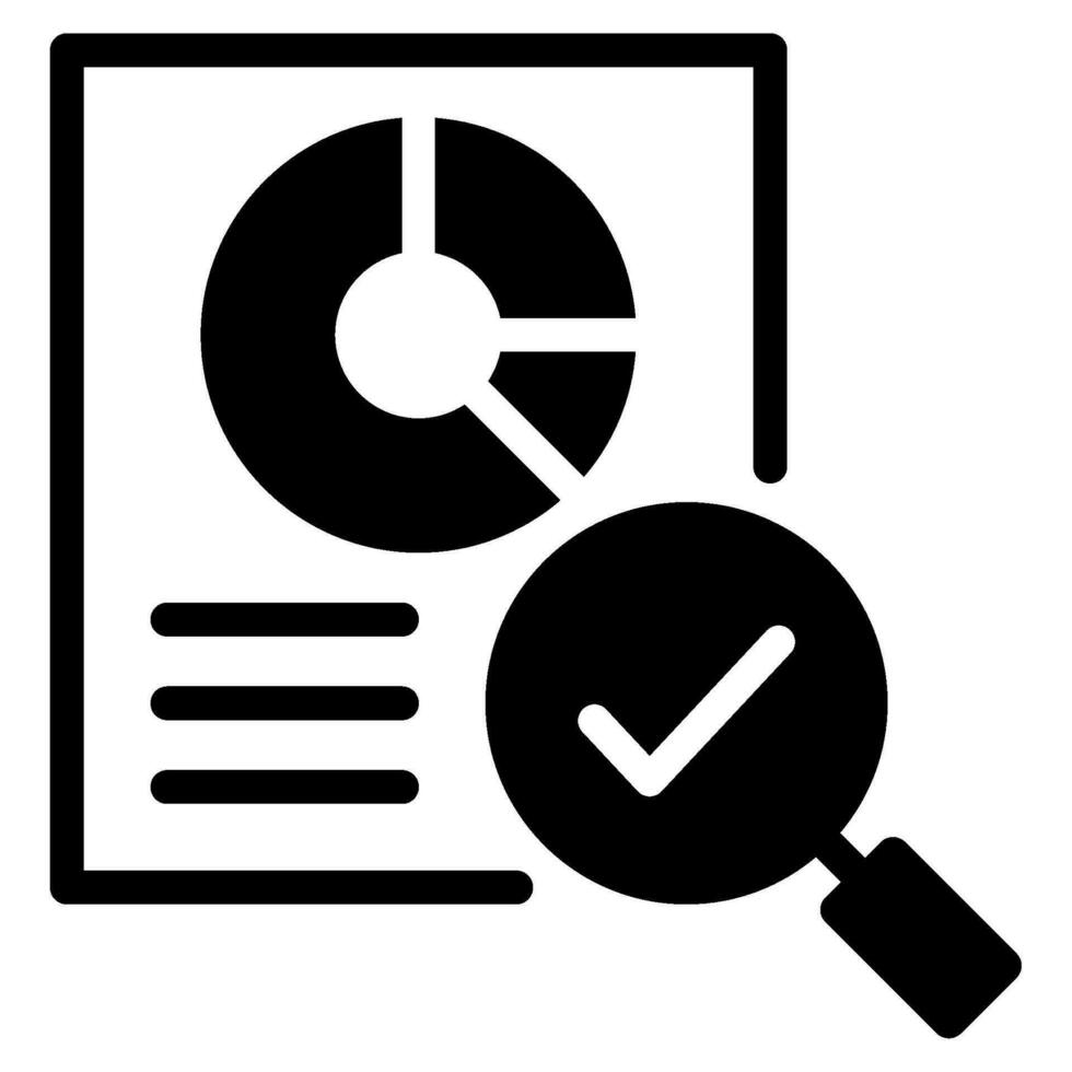 Audit Assurance Icon Audit and Compliance vector