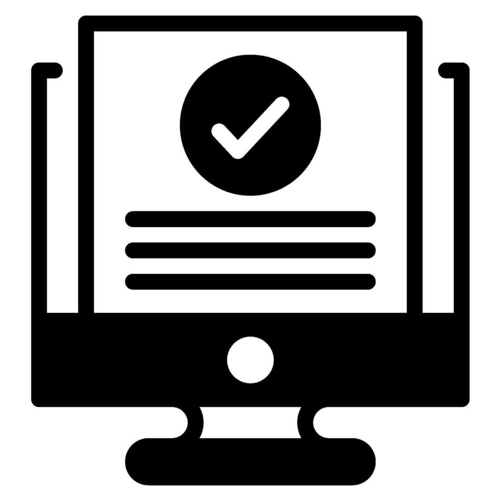 Compliance Monitoring Icon Audit and Compliance vector