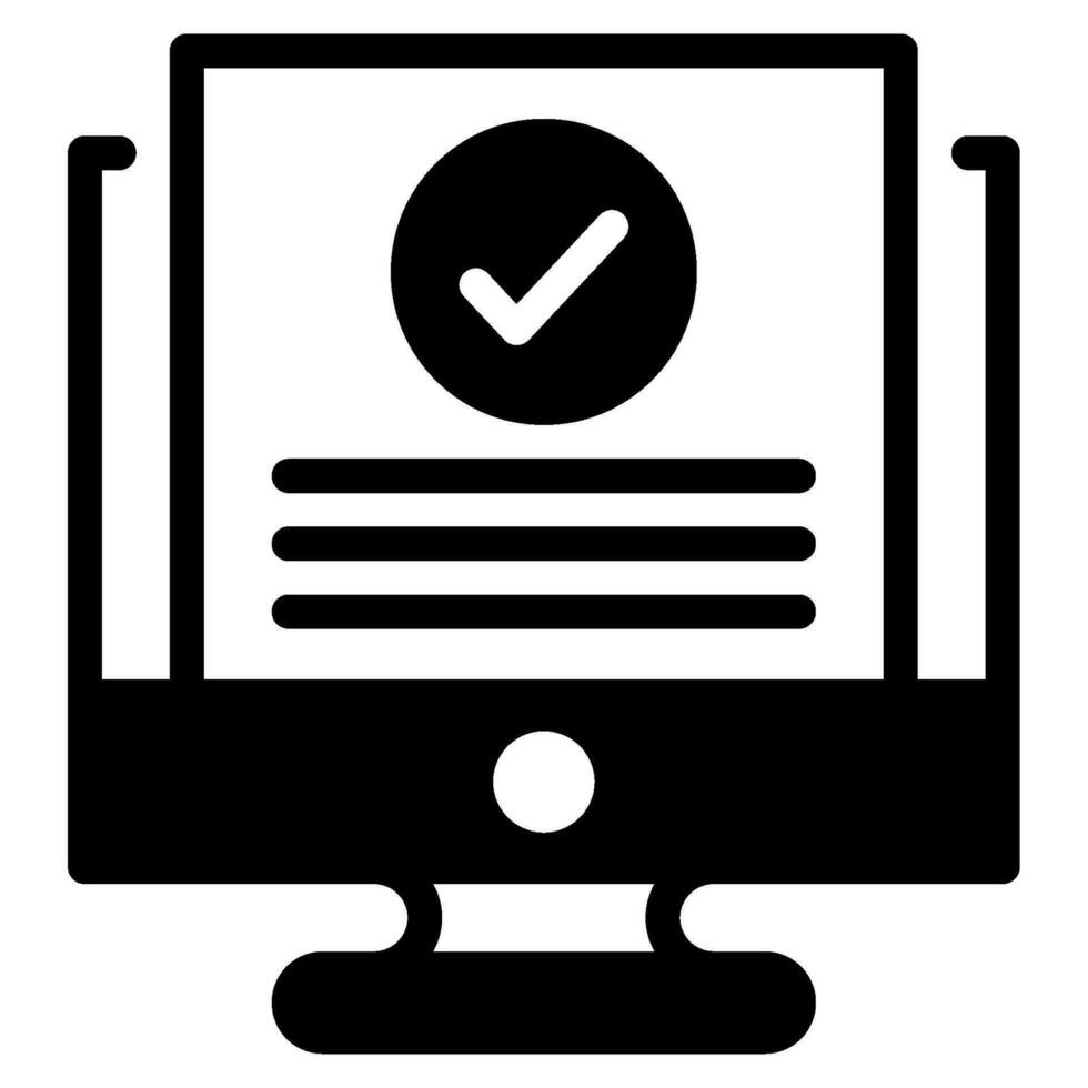 Compliance Monitoring Icon Audit and Compliance vector