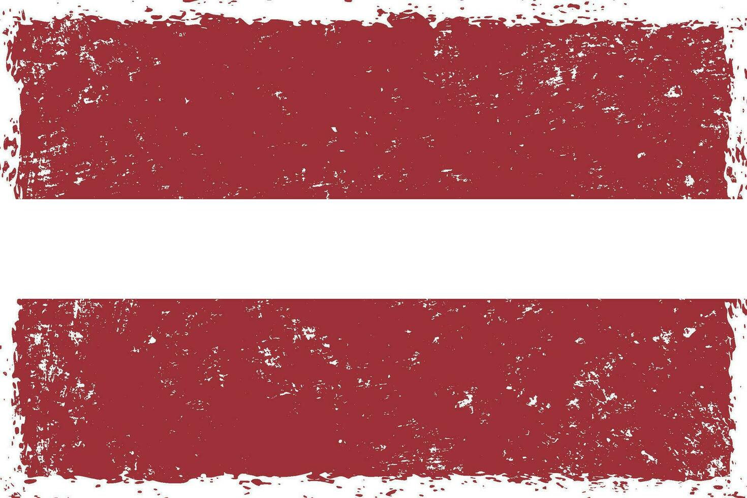 Latvia flag grunge distressed style vector