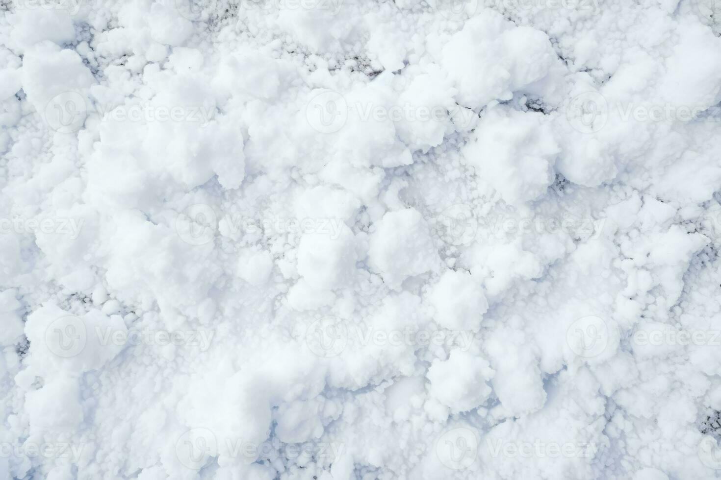 Freshly fallen snow texture background with a pristine white appearance photo