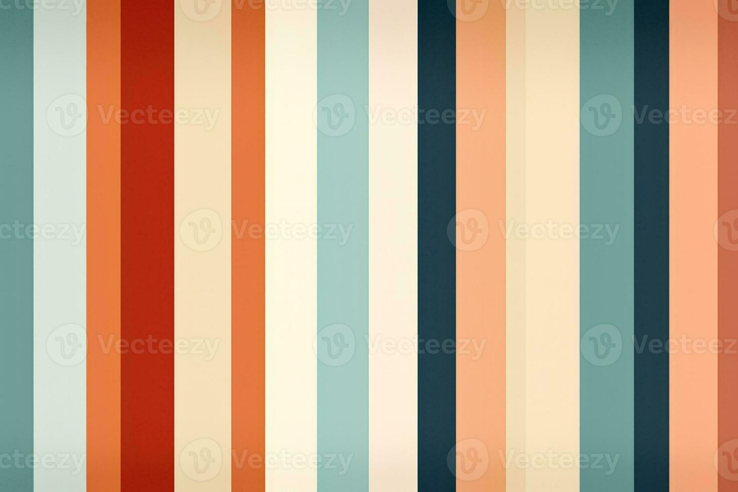 Abstract modern geometric background with retro vintage 70s style stripes lines photo