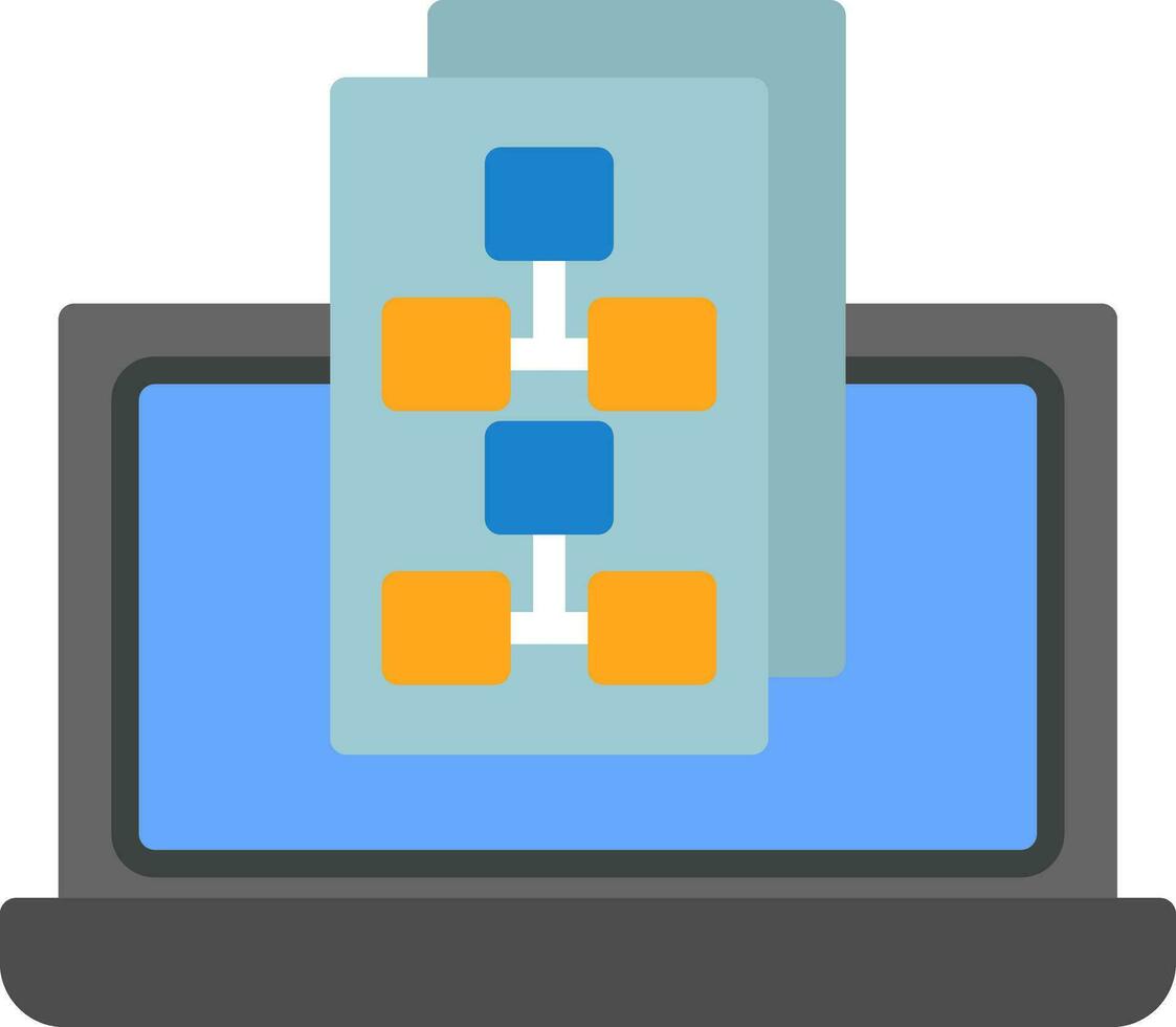 Laptop Vector Icon Design