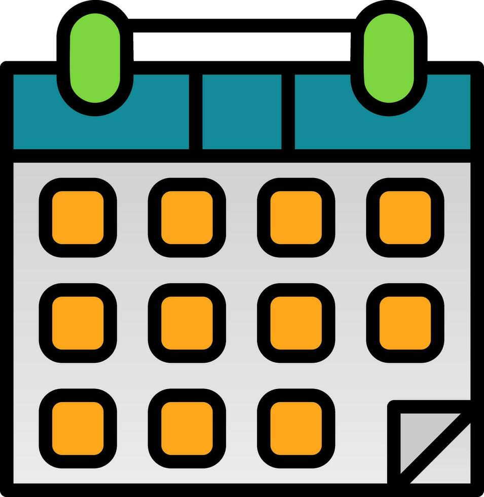 Calendar Vector Icon Design
