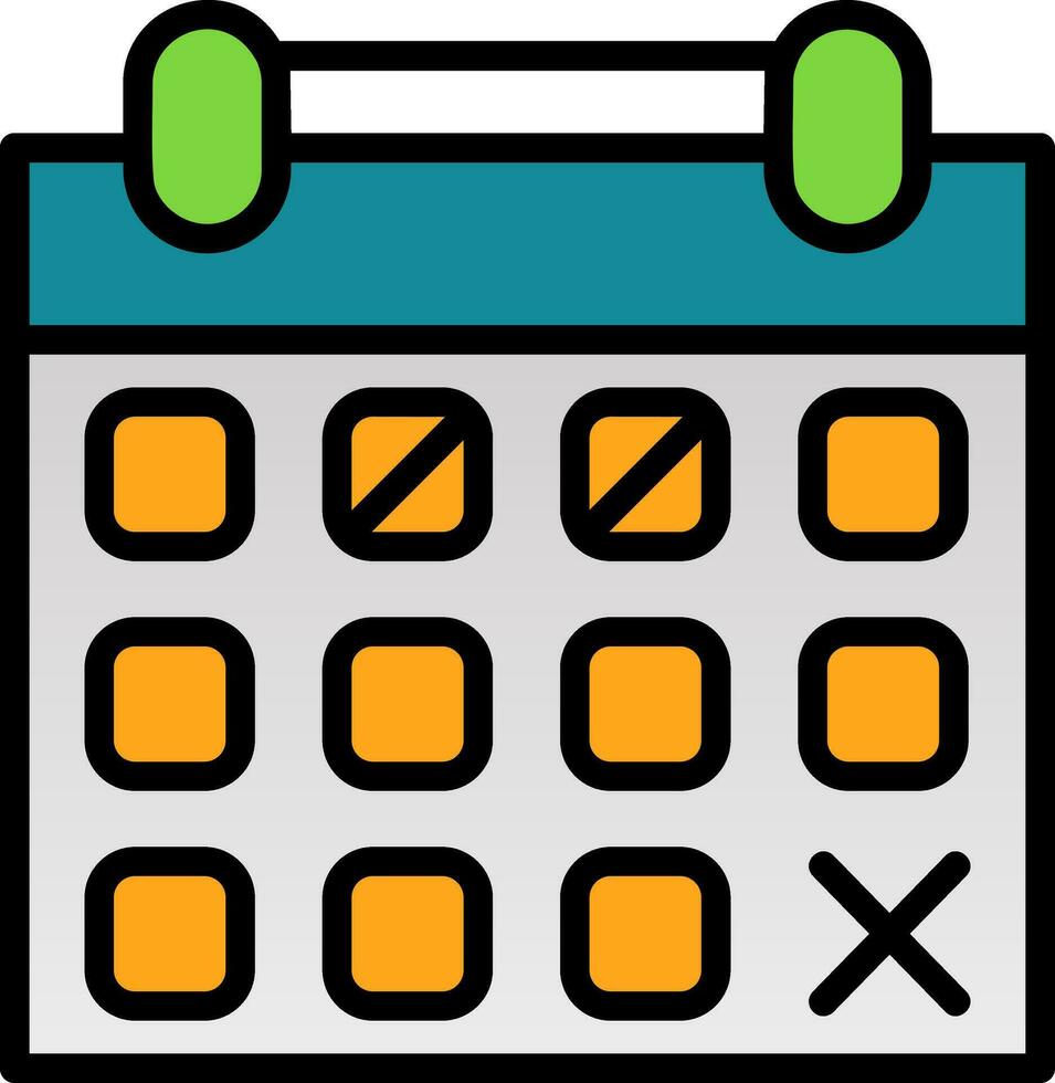 Calendar Vector Icon Design