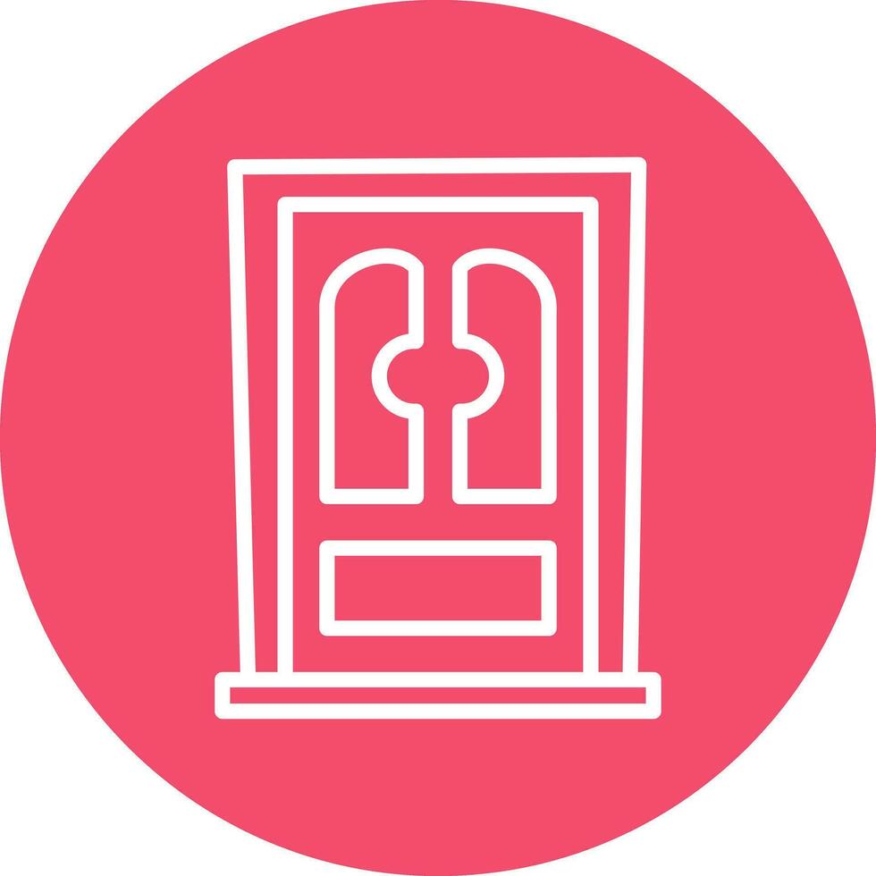 Door Vector Icon Design