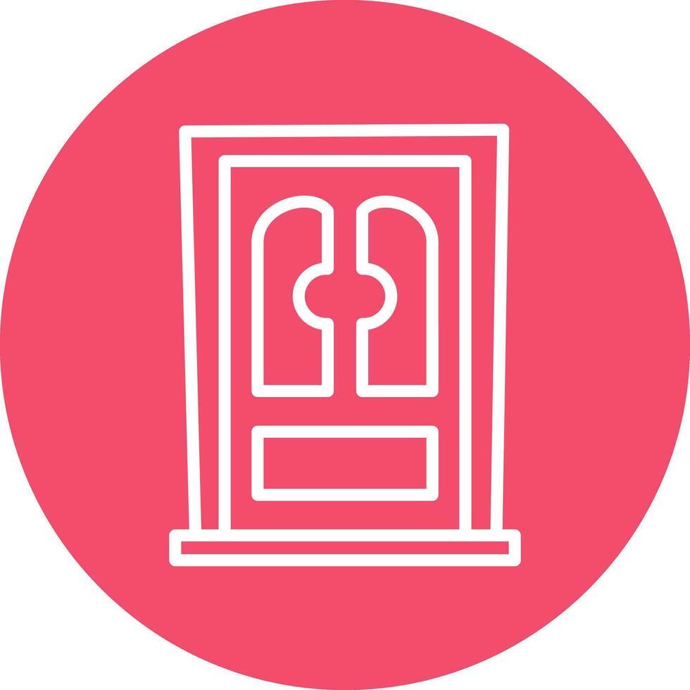 Door Vector Icon Design