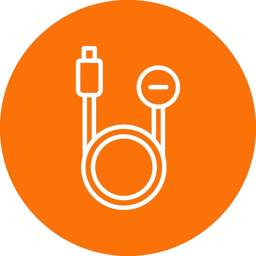 Remove cable Vector Icon Design