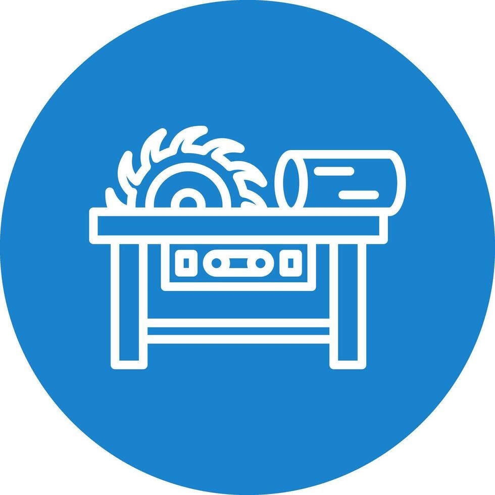 Sawmill Vector Icon Design
