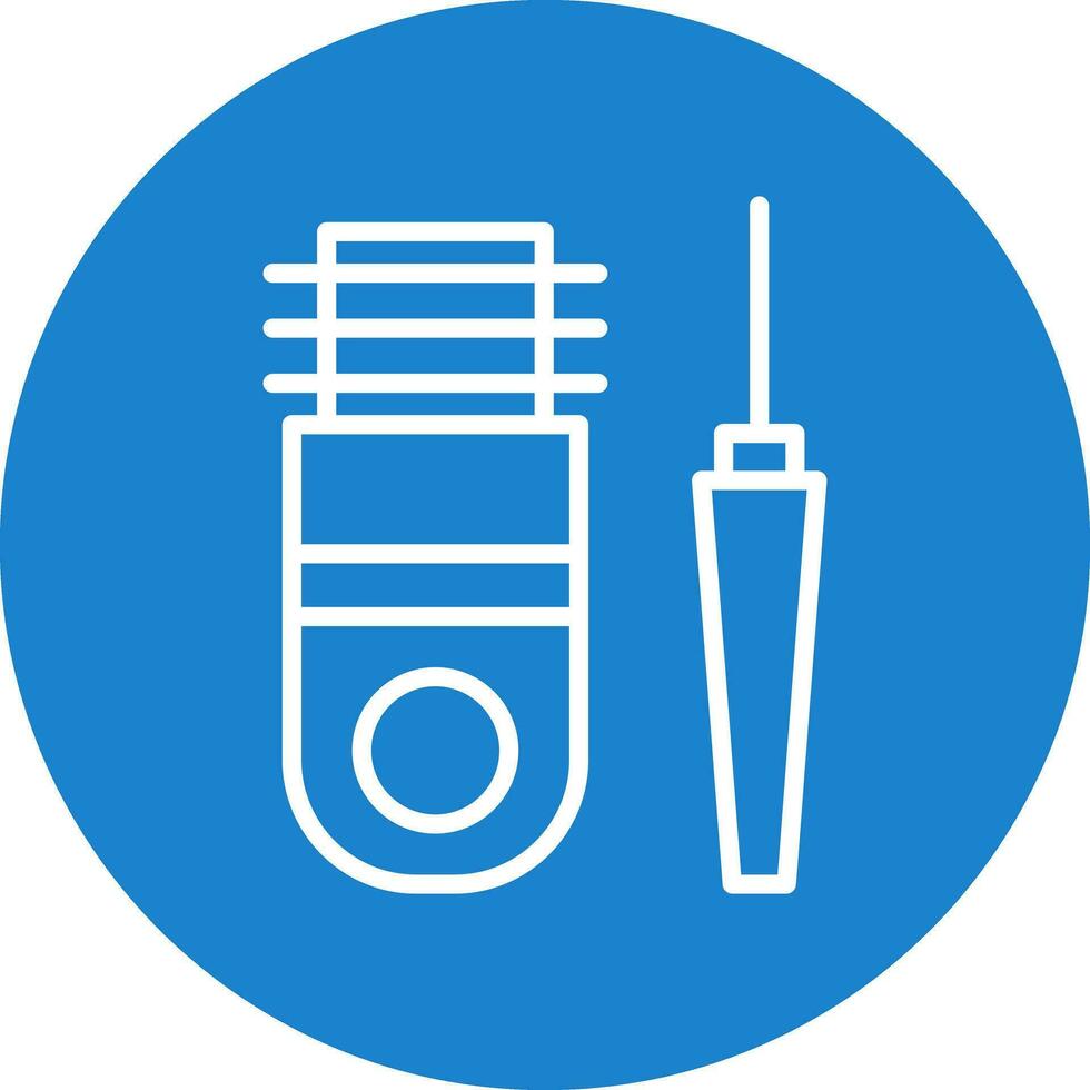 Eyeliner Vector Icon Design