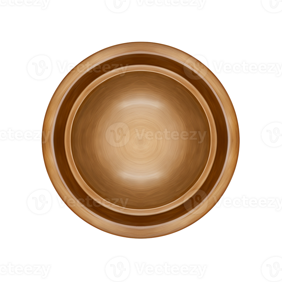 Wooden board round no background png
