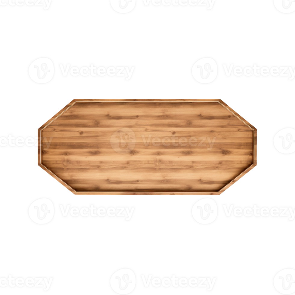 3d wooden board png