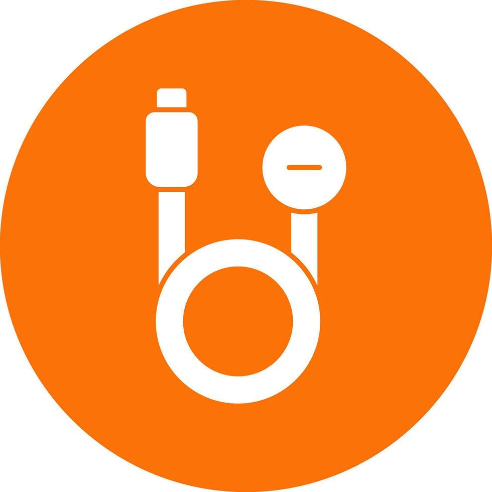 Remove cable Vector Icon Design