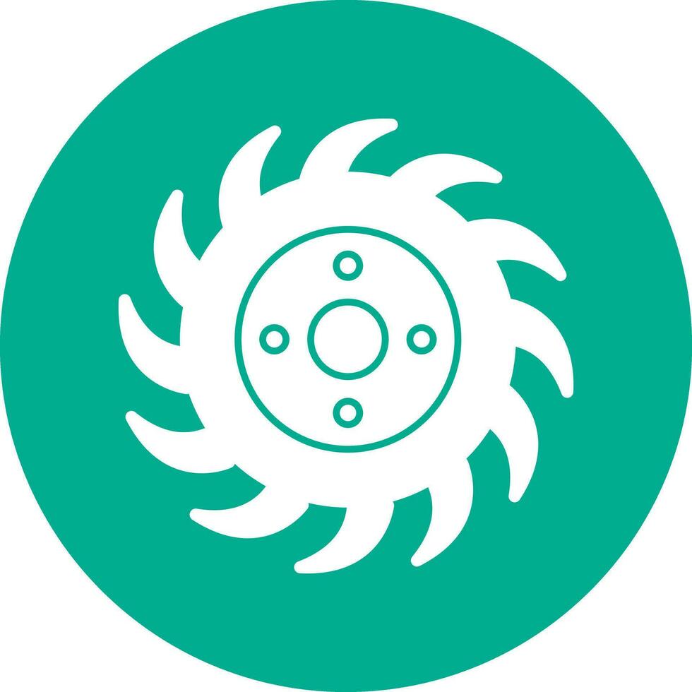 Circular saw Vector Icon Design