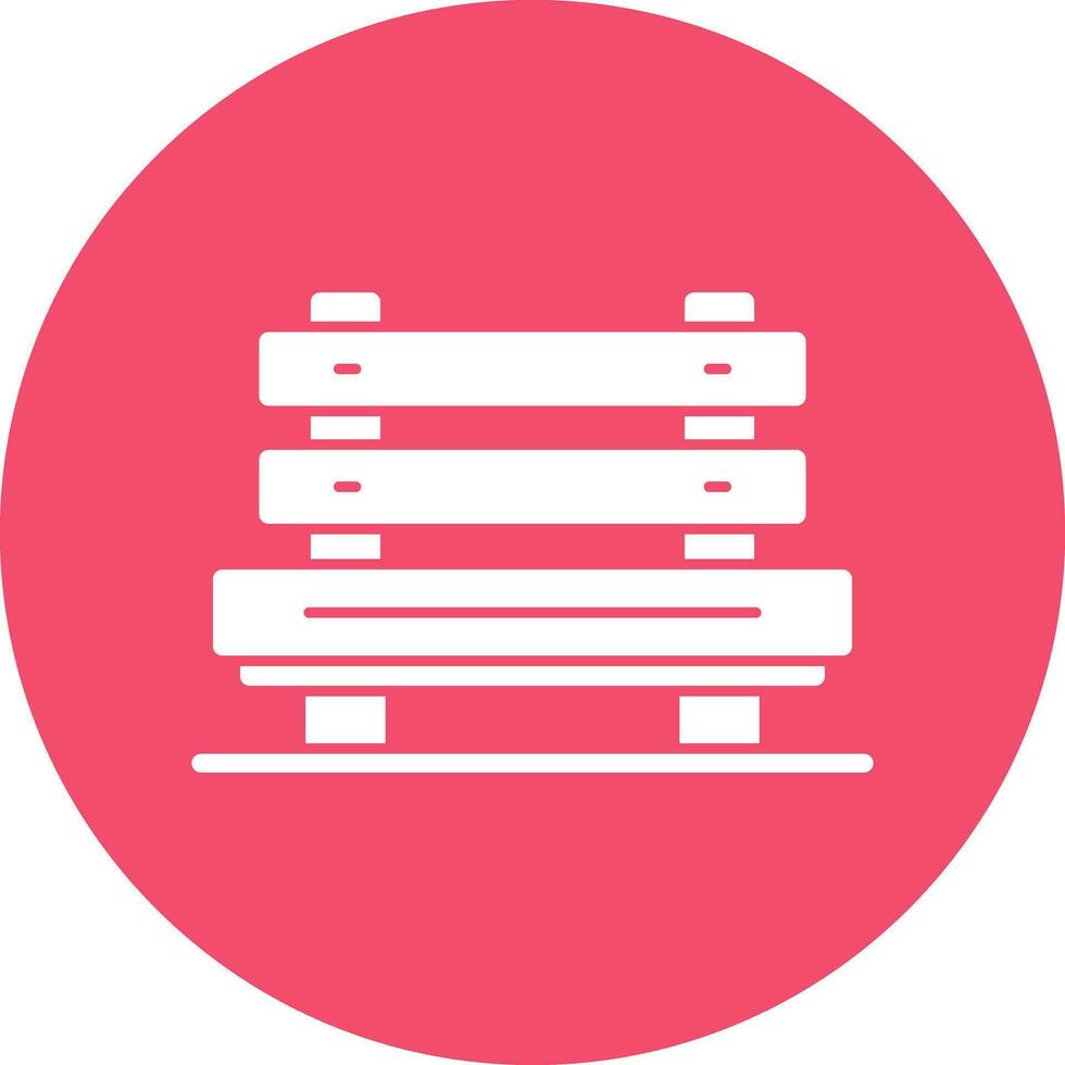 Bench Vector Icon Design