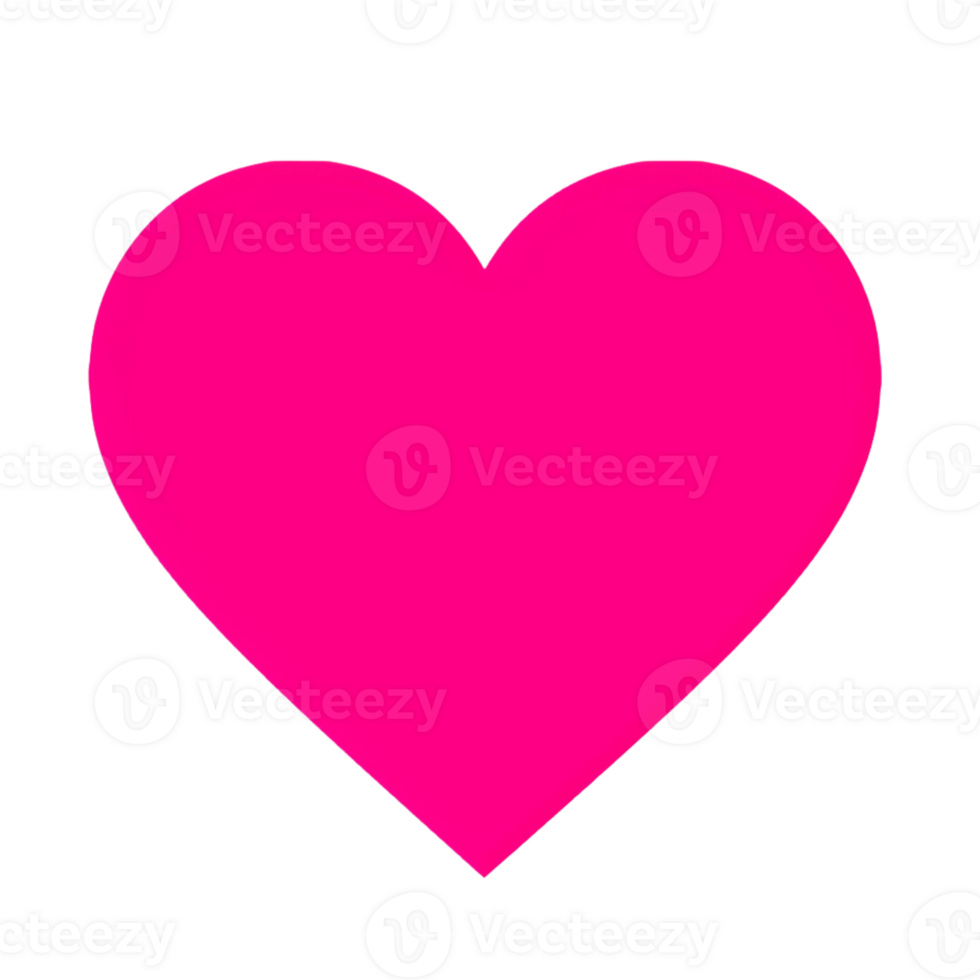 Heart Illustration no background 30809035 PNG