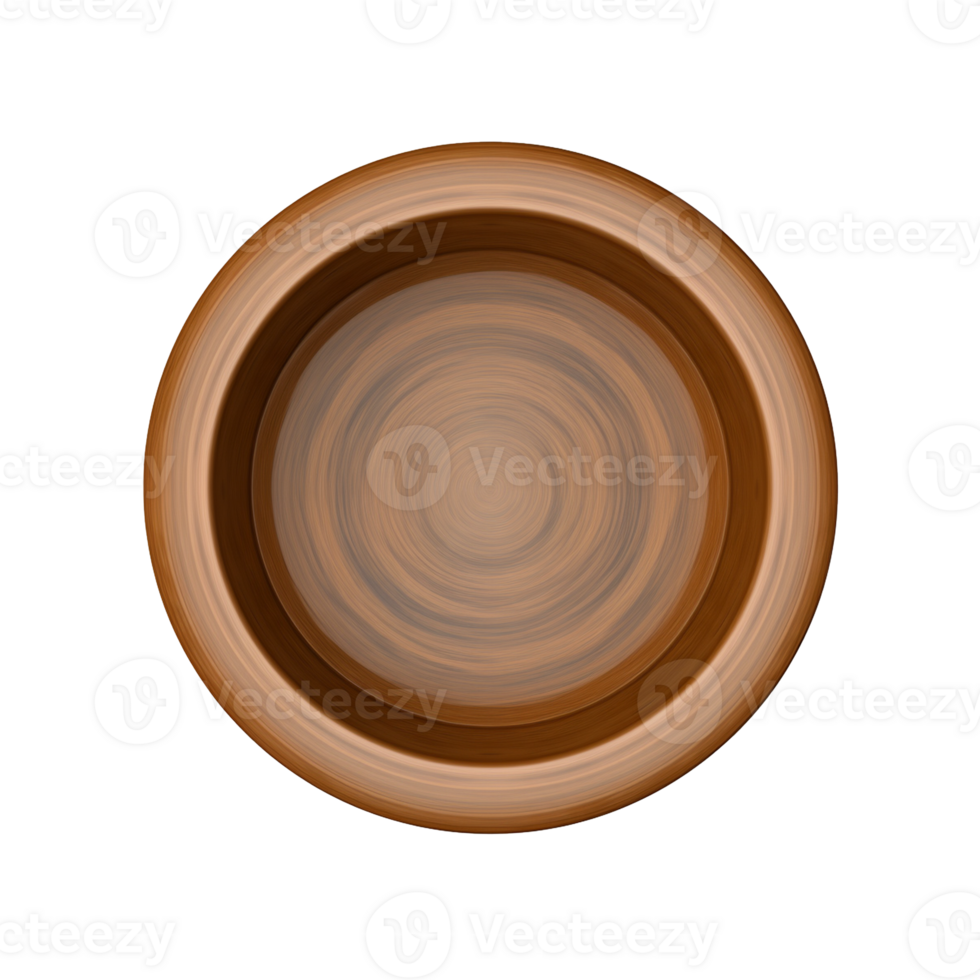 Wooden board round no background png