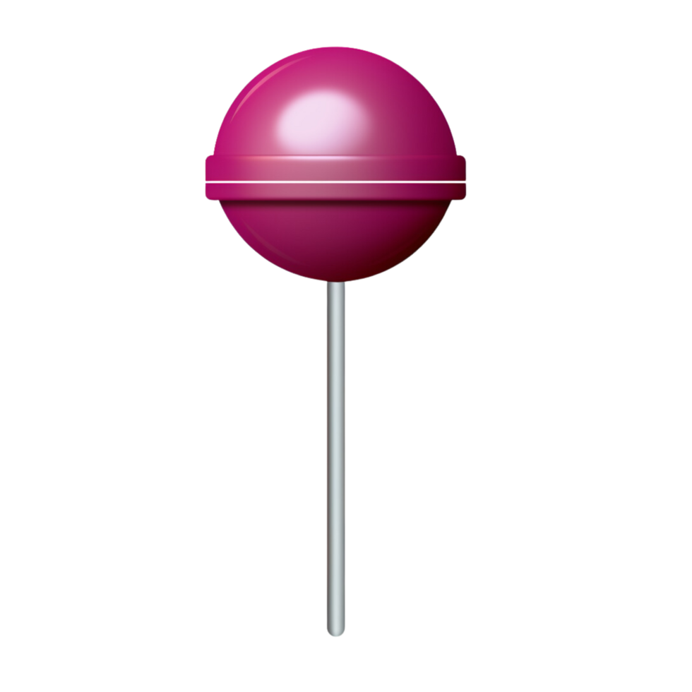 Lollipop sugar no background png