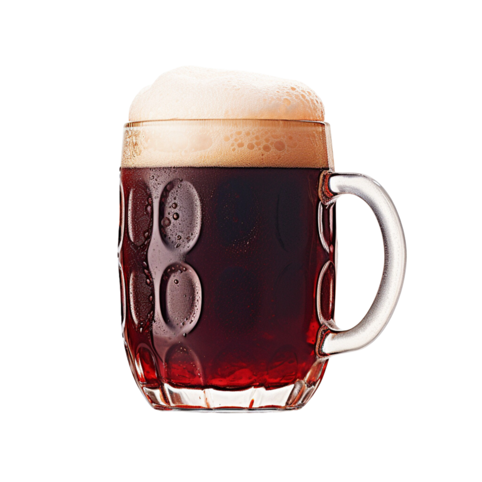 Black beer no background png