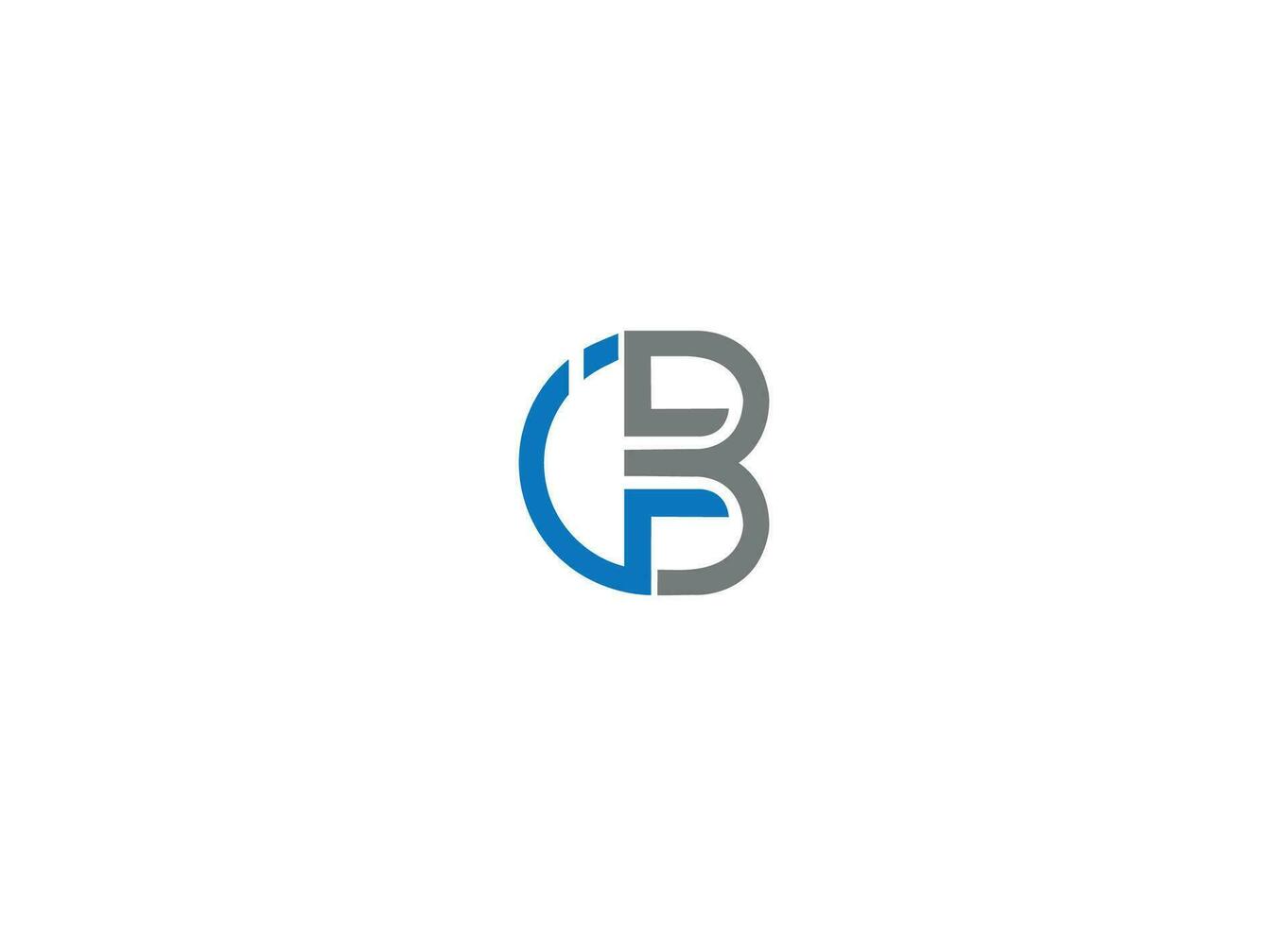 ib letter Logo Design with Creative Modern vector icon template