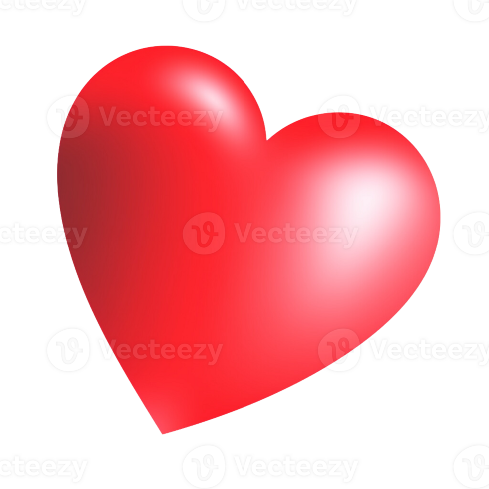 Heart Illustration no background png