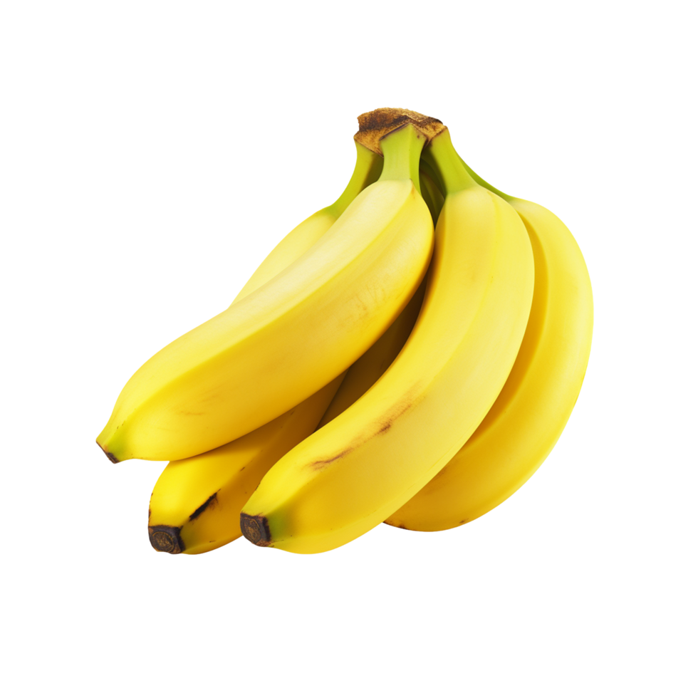 Banana bunch fruit no background png