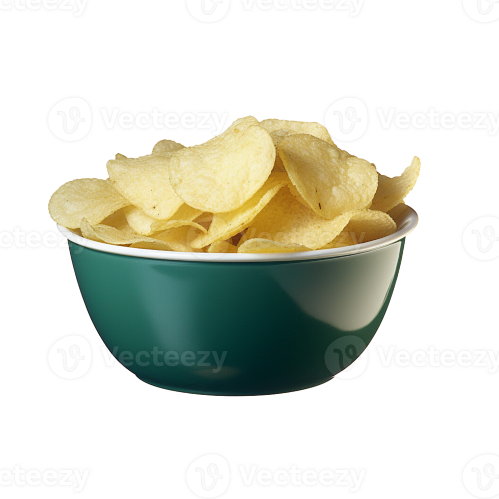 Potato chips no background png