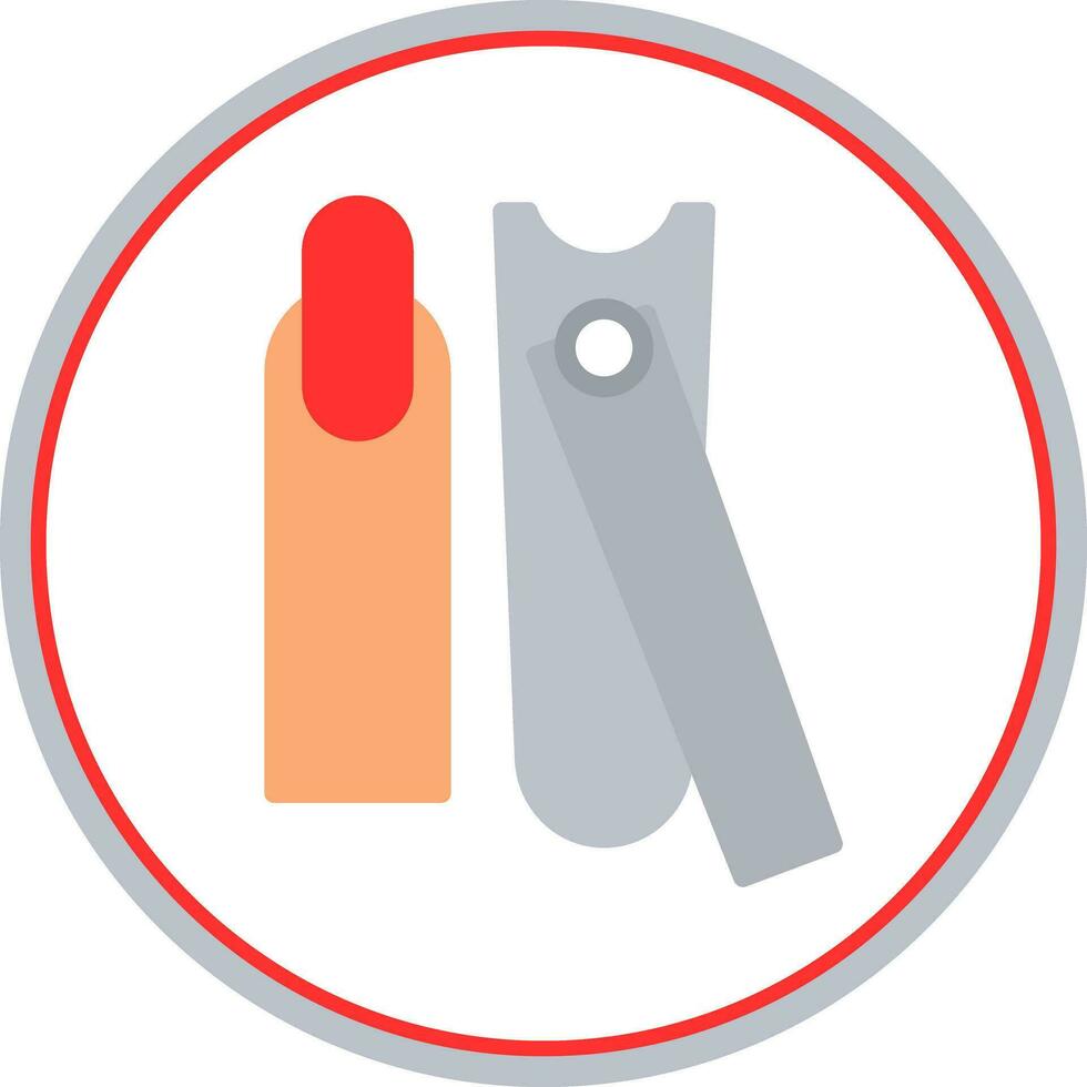 Nail Clippers Vector Icon Design